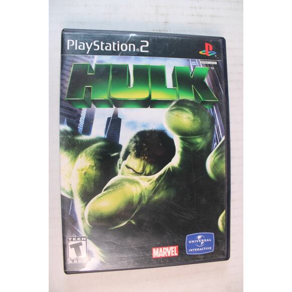 Hulk (Sony PlayStation 2, 2003, PS2) Authentic, tested/works - Picture 1 of 9